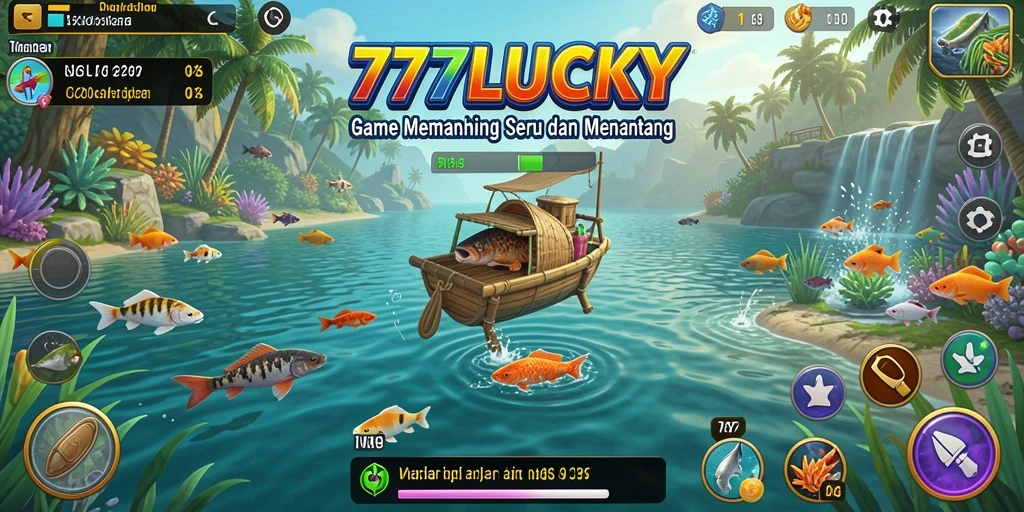 Tangkapan ikan menakjubkan dalam gameplay 777LUCKY.
