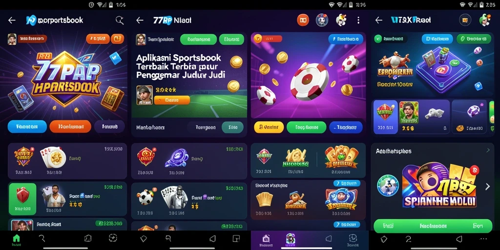 Tampilan gameplay 77RP yang menarik dengan berbagai pilihan taruhan.