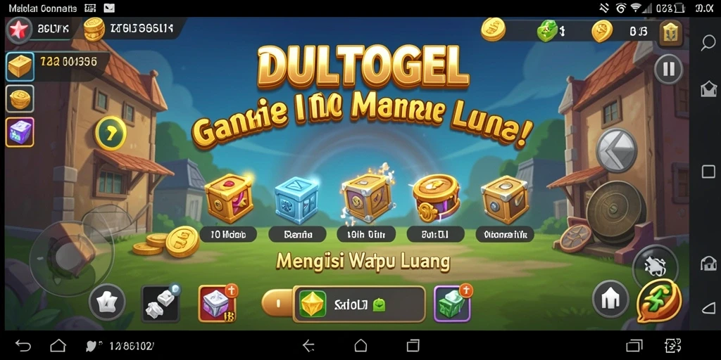 Tampilan gameplay DULTOGEL yang seru dan menarik.