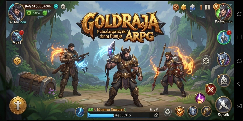 Gameplay seru dalam dunia fantasi dengan aksi mendebarkan.