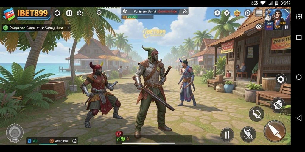Tampilan gameplay IBET899 yang seru dan penuh warna.