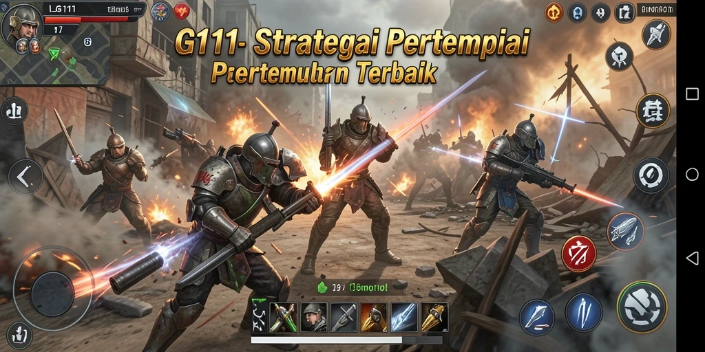 Gameplay menarik dan menegangkan dalam LG111.