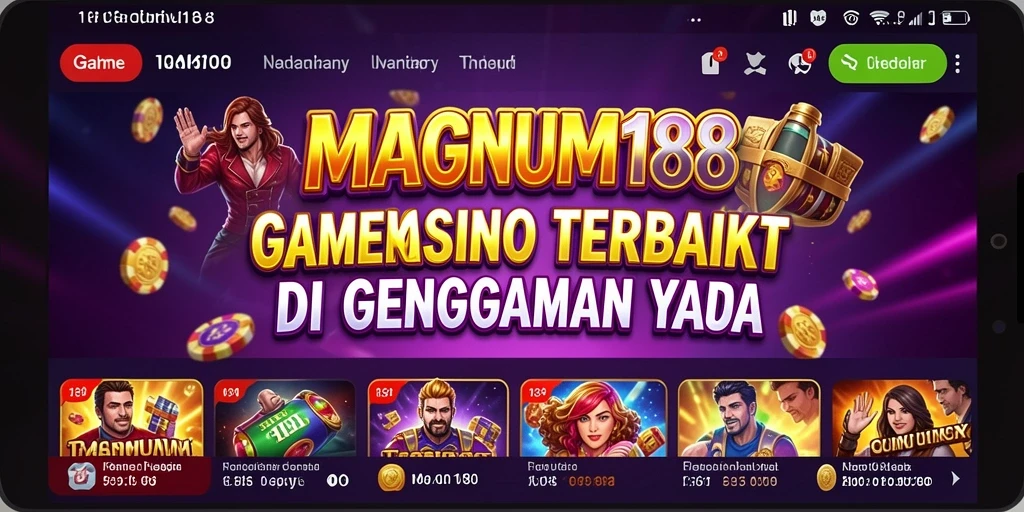 Tampilan gameplay MAGNUM188 yang mengasyikkan dan menarik.