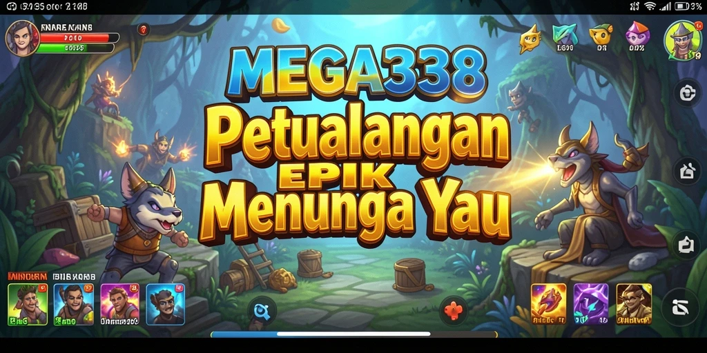 Gameplay seru dan menarik dalam MEGA338