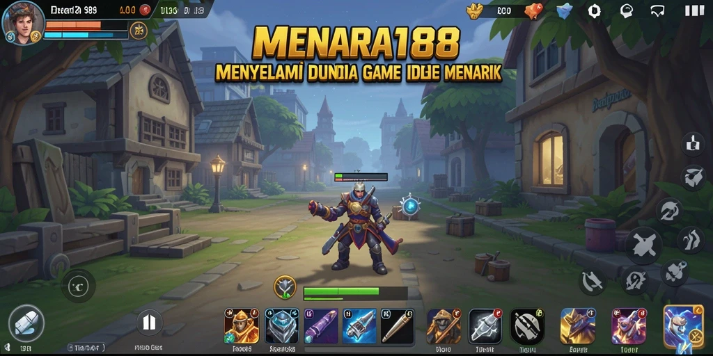 Screenshot menampilkan gameplay santai dari MENARA188.