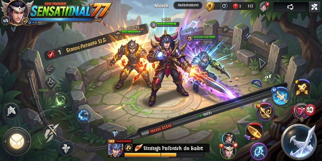 Tampilan gameplay menarik dari SENSATIONAL77 yang penuh strategi.