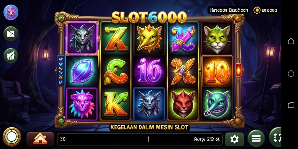Menampilkan gameplay SLOT6000 dengan unsur horor yang mendalam.