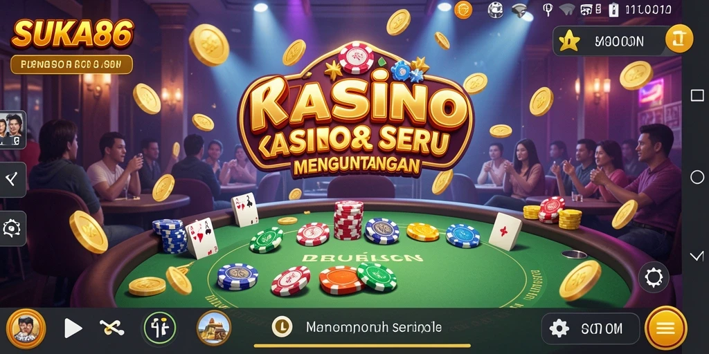 Screenshot gameplay Kasino di SUKA86 dengan tampilan menarik.